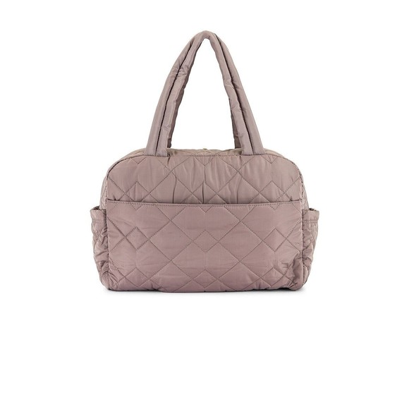 Marc Jacobs Quilted Nylon Medium Weekender Travel Bag Bark New ML2306870 - Picture 3 of 16